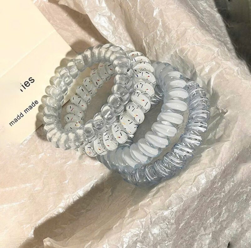 Dây Buộc Tóc Nhựa Xoắn